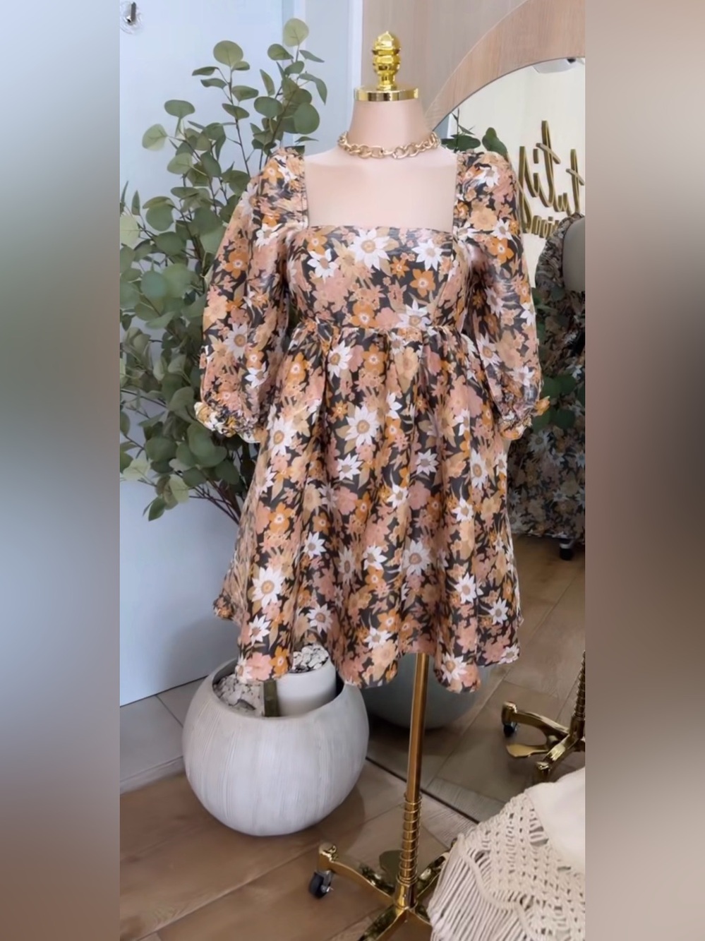 Storia floral dress